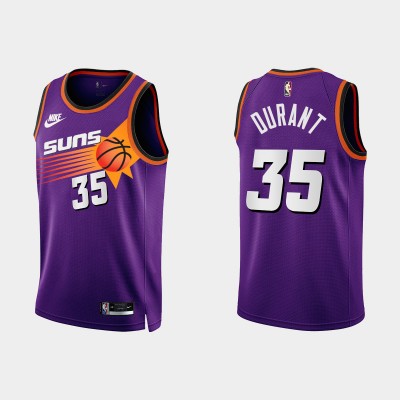Phoenix Suns #35 Kevin Durant Purple Nike Youth NBA 2022-23 Classic Edition Jersey